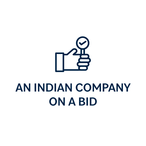 An Indian company on a bid