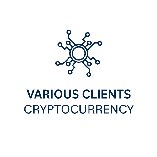 Various clients cryptocurrency