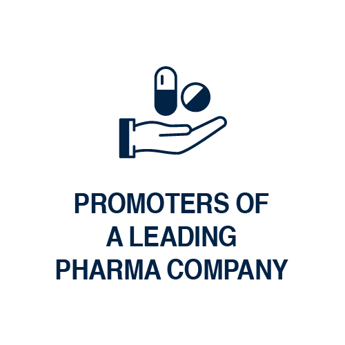 Promoters of a leading pharma company
