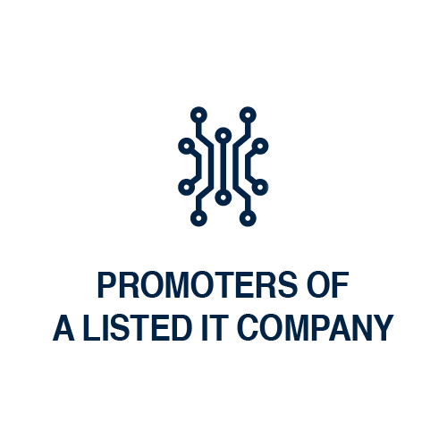 Promoters of a listed IT company
