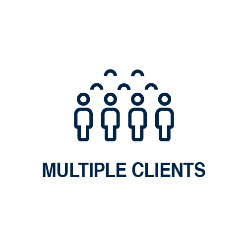 Multiple clients